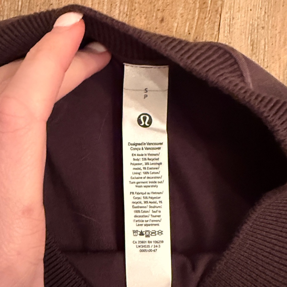 Lululemon Brown Cropped Pullover - image 2